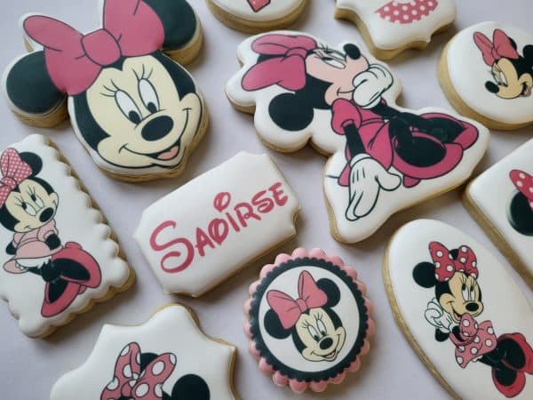 Minnie Mouse Printed Cookies - Image 2