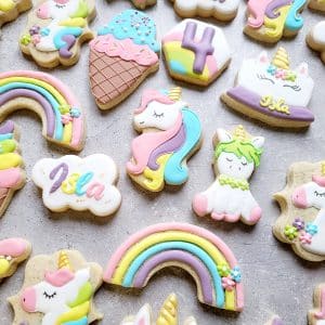 Midi Unicorn Cookies
