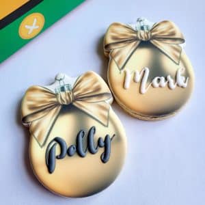 Personalized Christmas Bubbles