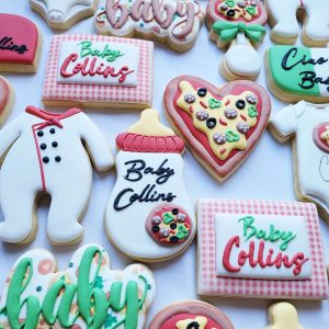 Pizza Baby Shower Set